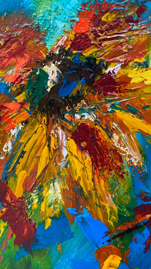 Forever Flowers painting